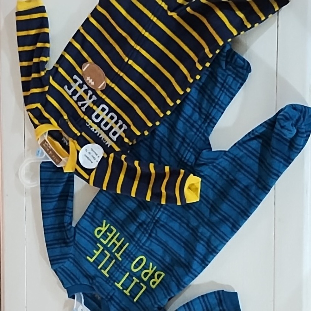 Child of Mine by Carter's Sleep N Play Bundle | 3-6 Mo | Multi Striped